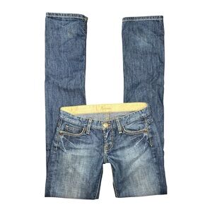 Marciano Women's Blue Straight Leg Jeans